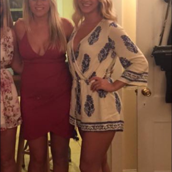 Half sleeve romper - Picture 4 of 5